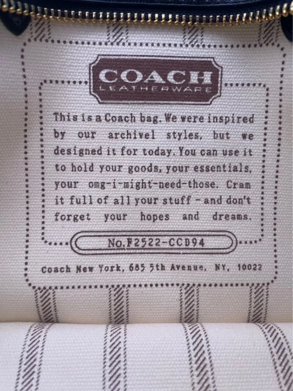 Coach classic mini